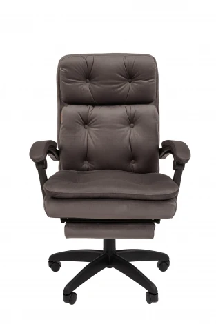 Кресло Chairman Home 442 Россия ткань Т-55 серый