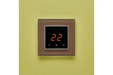 Терморегулятор AURA ORTO 7013 BROWN NATURAL (НАТУРАЛЬНЫЙ КОРИЧНЕВЫЙ)