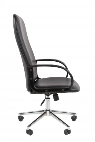 Офисное кресло Chairman 278 Россия экопремиум черный хром 7206371