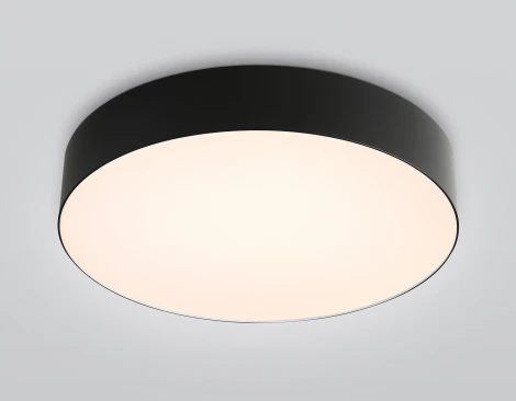 Потолочный светодиодный светильник с пультом управления Ambrella Orbital FZ1360 BK черный IP20 40W 3000-6500K