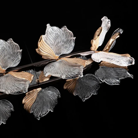 Подвесная люстра светодиодная с пультом с регулировкой цветовой температуры Modelux MODELUX ML.2412.1050 BK