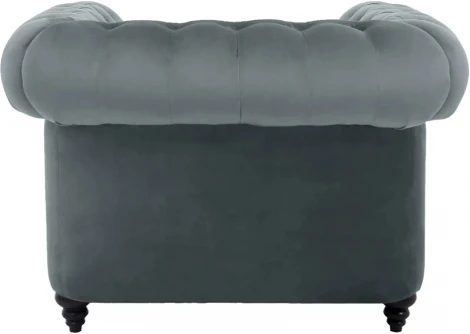 Кресло Chester Classic ОГОГО (арт.344181), (Ткань/Серый)
