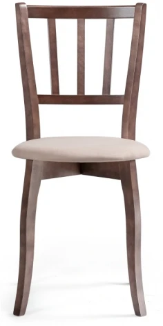 Деревянный стул Woodville Айра бежевый / орех 528931