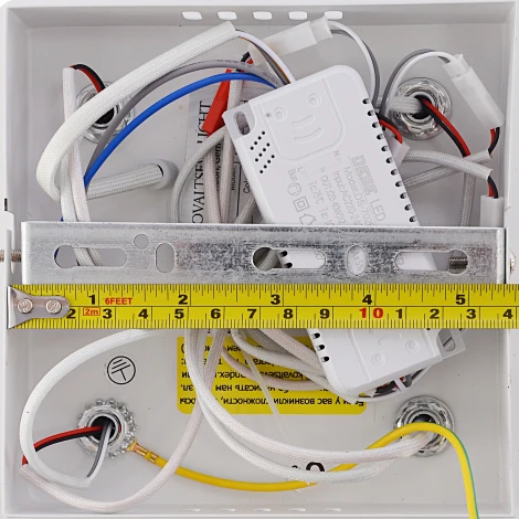 Потолочная люстра светодиодная с пультом ДУ 64W, белый, LED Natali Kovaltseva Sm LED LAMPS 81448