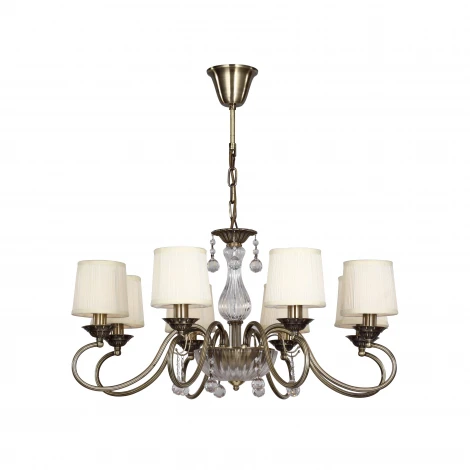 Подвесная люстра IDLamp Emiliena 239/8-Oldbronze