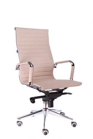 Компьютерное кресло для руководителя Rio M экокожа бежевый