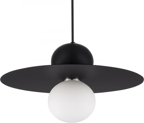 Подвесной светильник Evoluce Rizz SLE1257-443-01 Черный/Черный G9 1*5W 4000K (220V, на проводе, шар)