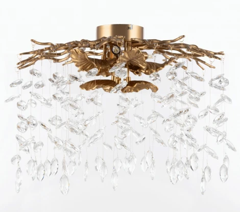 Потолочная люстра хрустальная Arte Milano Milano-3 23312.500.4.G9.B IB (220V)