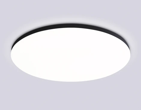 Потолочный светильник RGB круглый светодиодный с пультом и управлением смартфоном Ambrella ORBITAL FZ2005 (220V, умный дом - Алиса, Tuya Smart, Алекса, Smart Home, круглые, IP54)