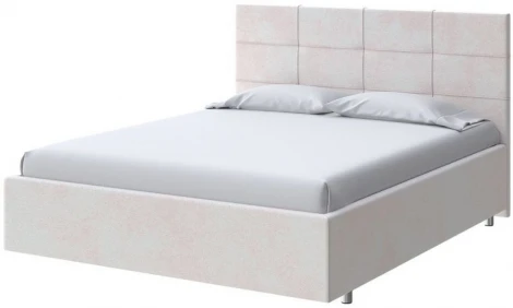 PROxSON Кровать Neo (Ткань: Велюр Teddy Жемчужный) 90x200