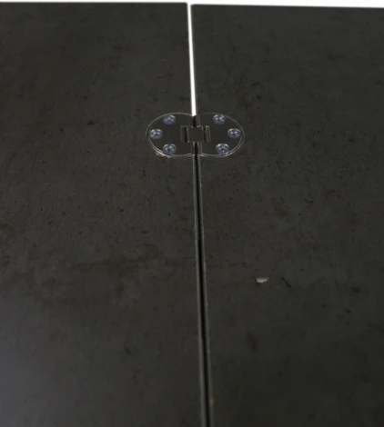 Стол обеденный 02689 Hesby ЛДСП/Темно-серый арт.HSBB_02689_2