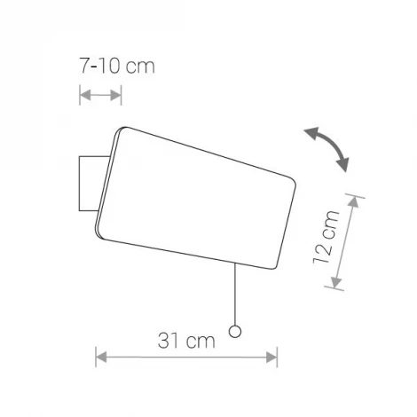 Настенный светильник Nowodvorski Oslo Oak 9311
