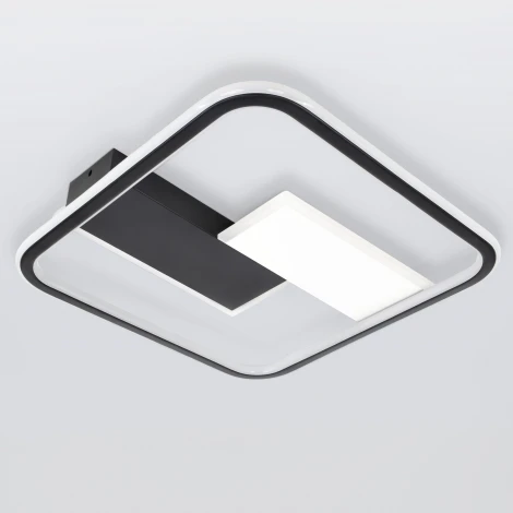 Потолочный светильник светодиодный с пультом ЭРА Henri CLL-1-104-RC BK