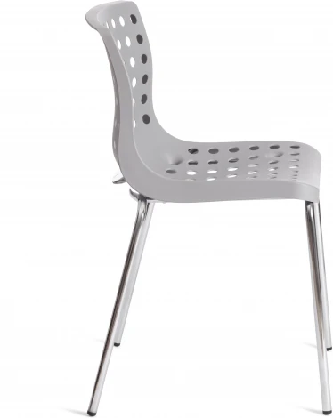 Стул SKALBERG (mod. C-084-A) / 2 шт. в упаковке Tetchair (Металл,Пластик/Серый) арт.24585