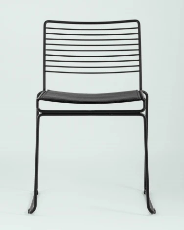 Стул обеденный Danny черный с черной подушкой УТ000004223