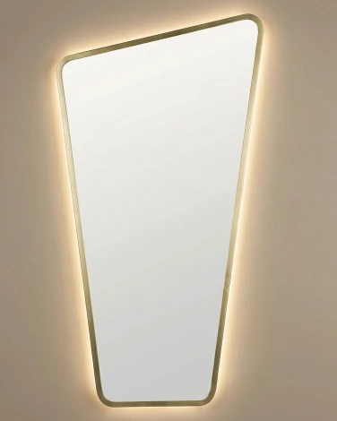 Fashion XL LED Gold Зеркало в полный рост в раме с подсветкой Art-Zerkalo SM199LGL 13955