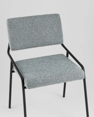 Стул Stool Group Теллинг шенилл серо-синий УТ000041945