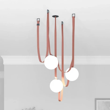 Комплект ременной трековой системы Belty Denkirs Belty Set DK55SET12-01-BR (LED, 48V, шарики)