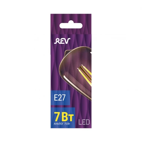 Лампочка светодиодная филаментная REV 32436 2