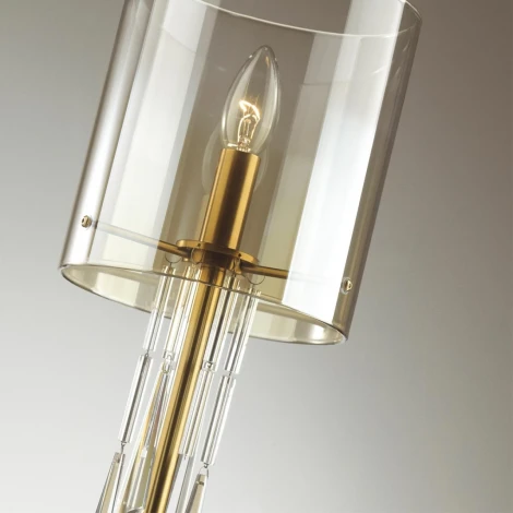 Настольная лампа Nicole 4886/1T Odeon Light (220V, подвески, выключатель, круглые)