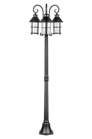 Наземный фонарь Oasis Light CAIOR 1 81508B/18 Bl (220V, IP44)