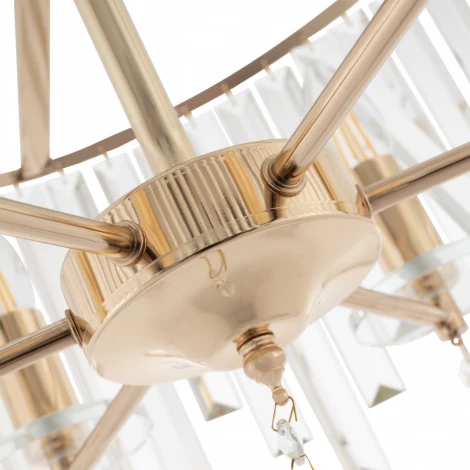 Потолочная люстра хрустальная на штанге Arte Milano Sorrento-2509 372509/6/500 GD (220V)