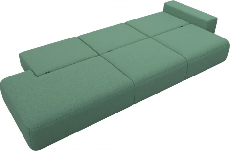 Диван прямой Лига-036 НПБ Модерн Лонг подлокотник справа Лига Диванов (Рогожка) арт.124212