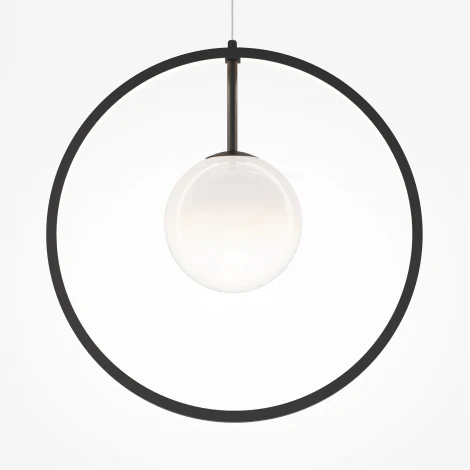 Подвесной светильник LED Maytoni Paparazzi MOD407PL-L12B3K1 (220V, на проводе, шар, кольцо)