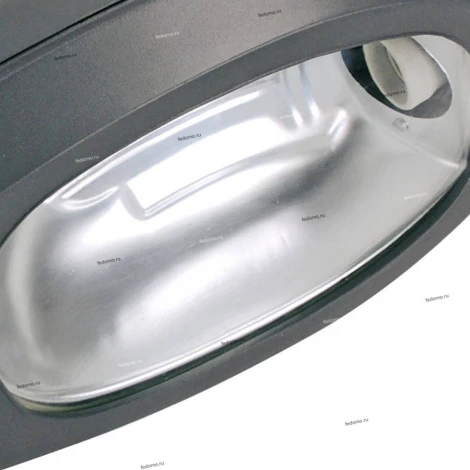 Светильник уличный консольный Horoz Vatan, 1 плафон, серый с прозрачным