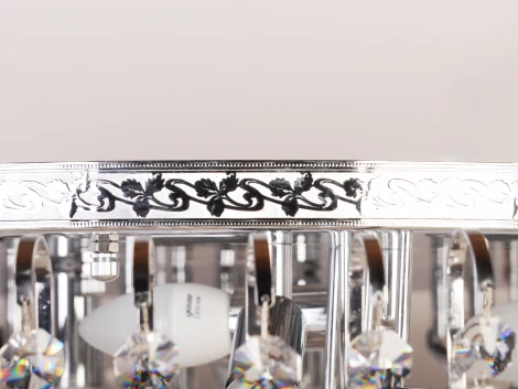 Потолочная люстра большая 737PL1-CR (220V, круглые)