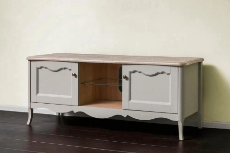 Тумба под телевизор PAOLI Provence 1500 Серый пикрит