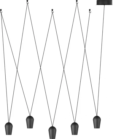 Подвесной светильник Loft It Blackout 10357/5 (LED, 220V, на проводе)