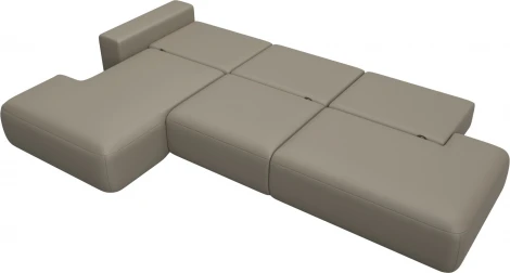 Диван угловой Лига-036 НПБ Модерн Лонг левый угол Лига Диванов (Экокожа) арт.127749L