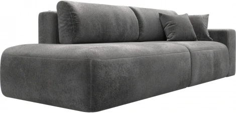 Диван прямой Лига-036 НПБ Модерн подлокотник справа Лига Диванов (Велюр) арт.127717