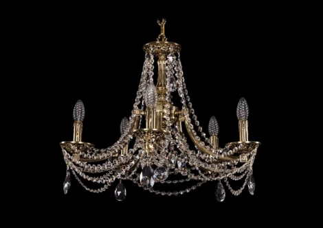 Подвесная люстра Bohemia 1771 1771/5/190/C/GB