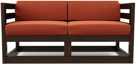 Диван Arsko Магнус М венге велюр терракотовый