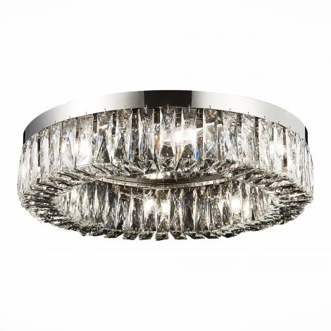 Потолочная люстра ST Luce Rifrazio SL1226.102.08 (220V, хрусталь, круглые, кольцо)