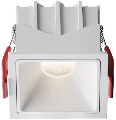 Встраиваемый светильник Maytoni Alfa LED DL043-01-10W4K-SQ-W-1 (220V)