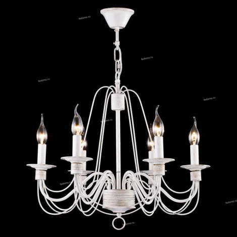 Подвесная люстра Freya Velia FR2046-PL-06-WG (220V, на цепи, подсвечник, свеча)