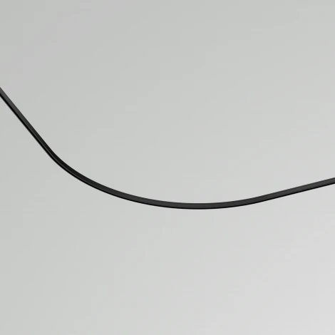 Коннектор радиусный R900 накладной черный Maytoni Accessories for tracks Levity TRA184-R900-11B (24V)