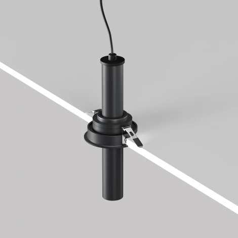 Встраиваемый светильник Maytoni Focus T C140RS-L200-7W3K-B (LED, 220V, круглые)