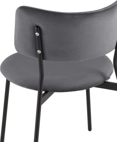 Стул Амелия велюр темно-серый Stool Group арт.УТ000039956