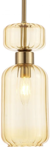 Подвесной светильник Escada Gloss 1141/1S Amber (220V, на проводе)