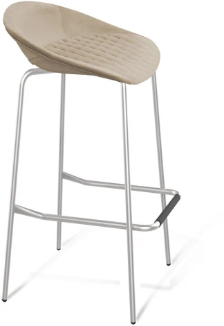 Стул барный SHT-ST19-SF2/S29 ванильный крем/хром лак Sheffilton 4018806801
