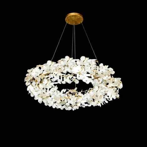 Подвесной светильник (люстра) Caramelly A D60 ImperiumLoft Caramelly01 (194931-23) (220V, на тросе, лепестки, ветки)