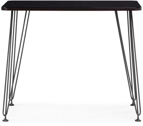 Стол стеклянный Хумфри черный 514795 Woodville