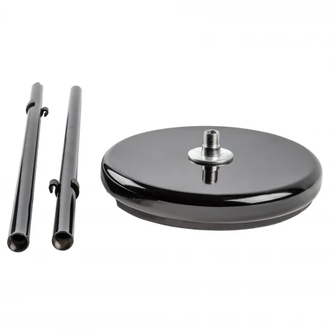 Торшер светодиодный, 2х6W, сенсорный выключатель, диммер, черный Uniel ULM-T600 2х6W/4500K/DIM BLACK