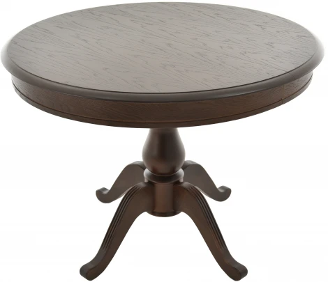 Стол Фабрицио D100, Орех темный, Аврора