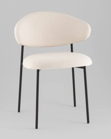 Стул Evan велюр молочный Stool Group УТ000042347