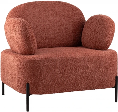 Кресло Stool Group Кэнди ткань букле коралловый арт.УТ000040025